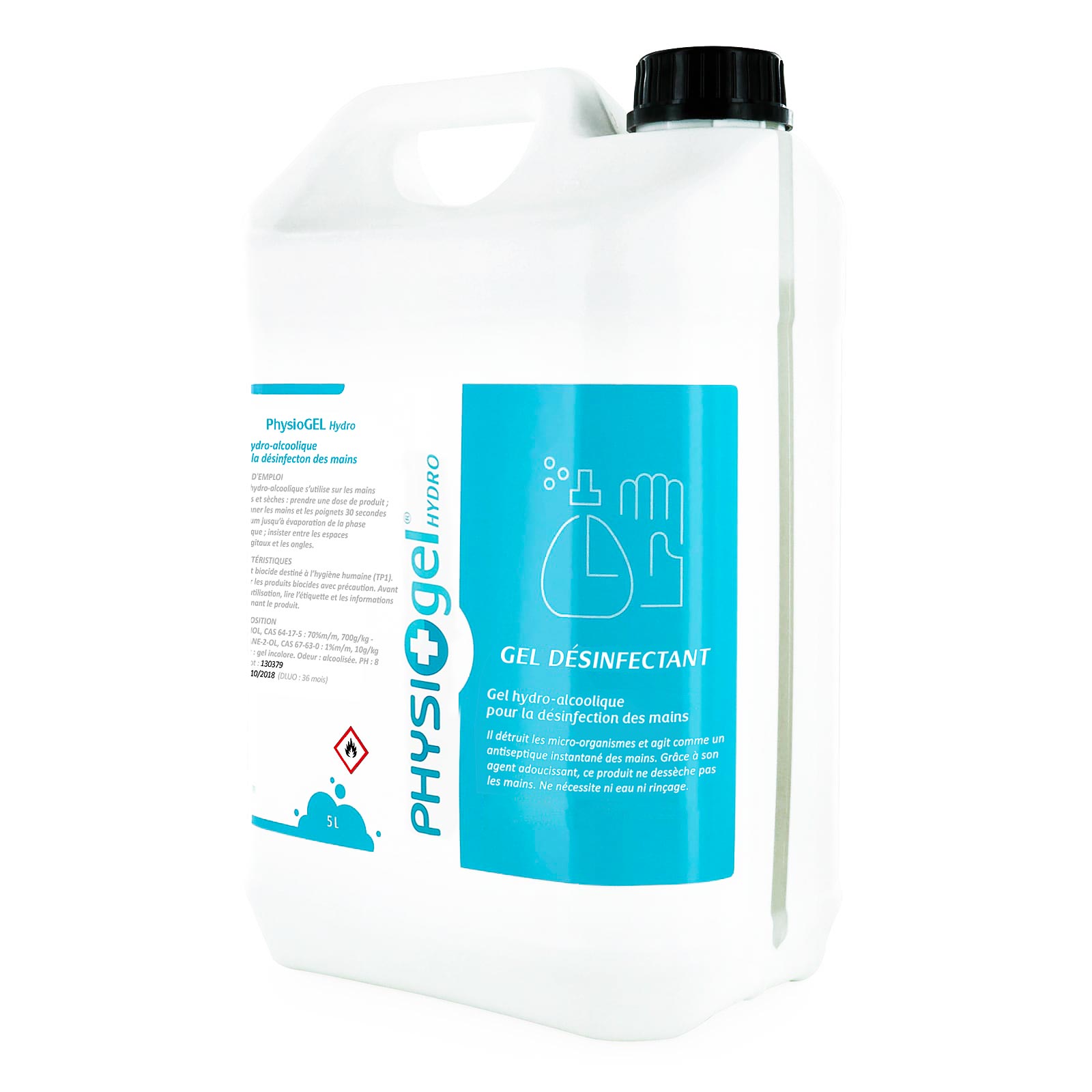 PhysioGEL® gel hydroalcoolique 5 L