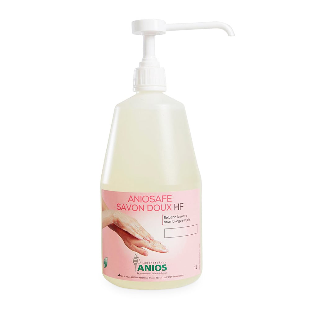 Aniosafe savon doux HF 1 L avec pompe